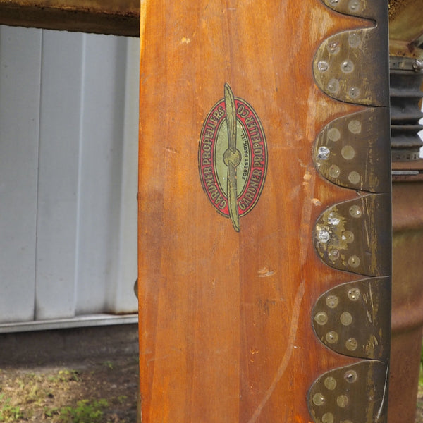 Cessna AT-17 Bobcat WWII Gardner 1940's 90" Antique Wooden Wood Airplane Propeller