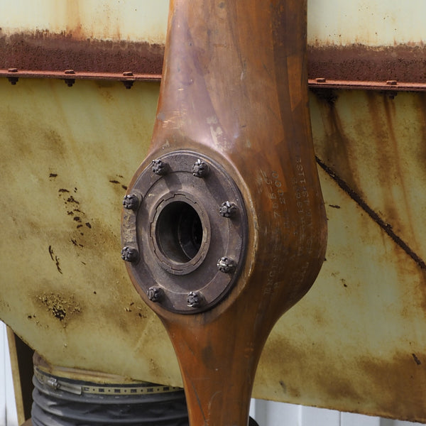 Cessna AT-17 Bobcat WWII Gardner 1940's 90" Antique Wooden Wood Airplane Propeller