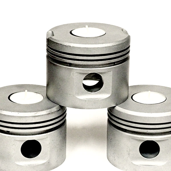 Continental Motors A65 Piper J-3 Cub Aeronca Taylorcraft Engine Piston Tea Light Candle Holder