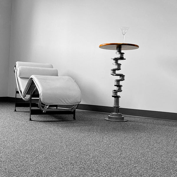 Continental IO-470 Airplane Engine Crankshaft Martini Side Table