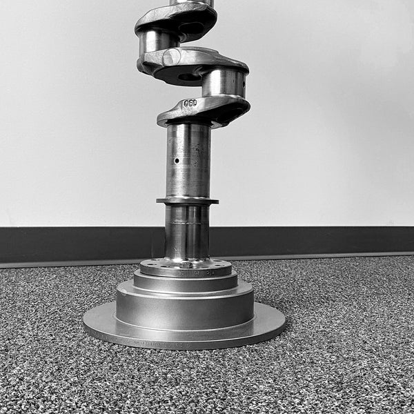 Continental IO-470 Airplane Engine Crankshaft Martini Side Table