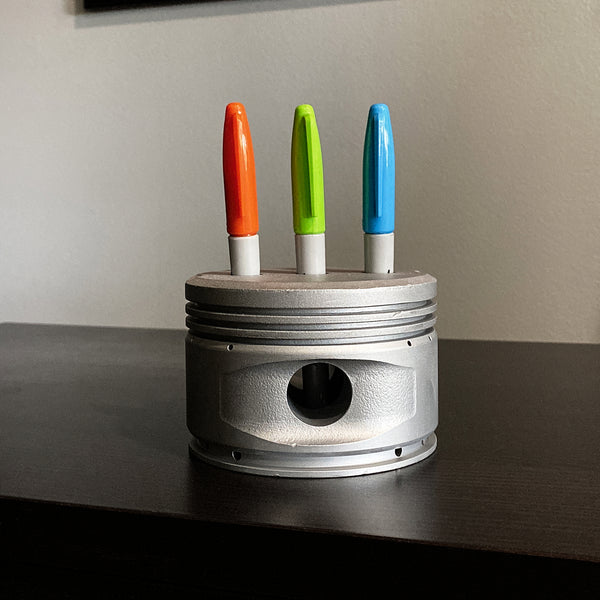 1950's Continental 0-300 Cessna 172 Skyhawk Engine Piston Pencil Pen Marker Holder