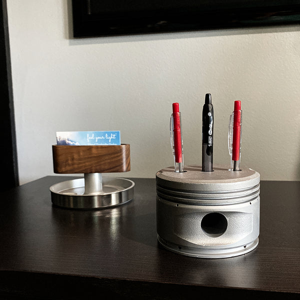 1950's Continental 0-300 Cessna 172 Skyhawk Engine Piston Pencil Pen Marker Holder