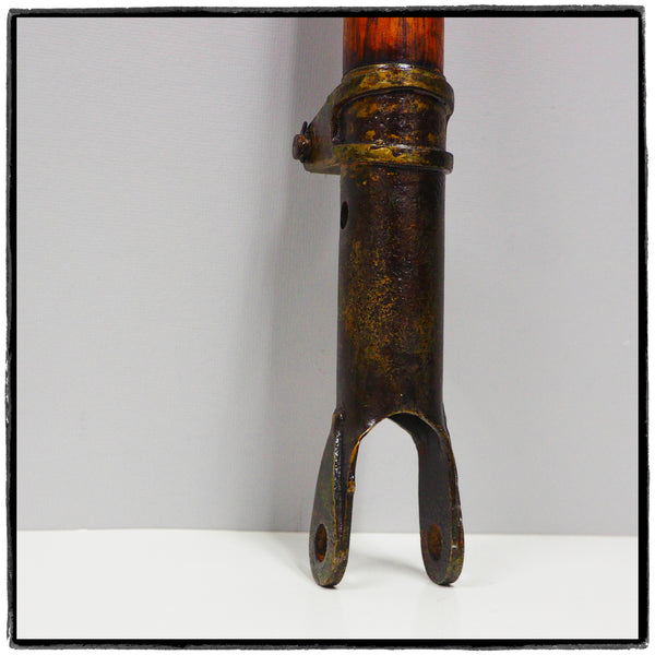 Curtiss Jenny Canuck Original 1918 WWI Wooden Airplane Control Stick