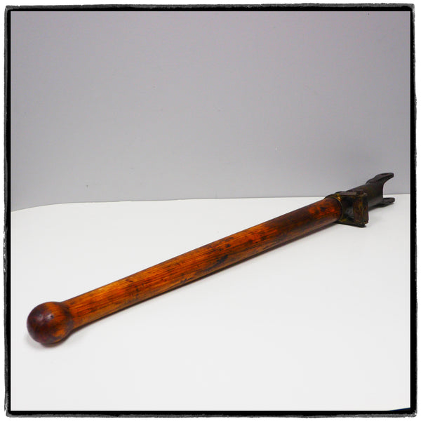 Curtiss Jenny Canuck Original 1918 WWI Wooden Airplane Control Stick