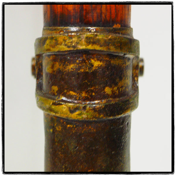 Curtiss Jenny Canuck Original 1918 WWI Wooden Airplane Control Stick