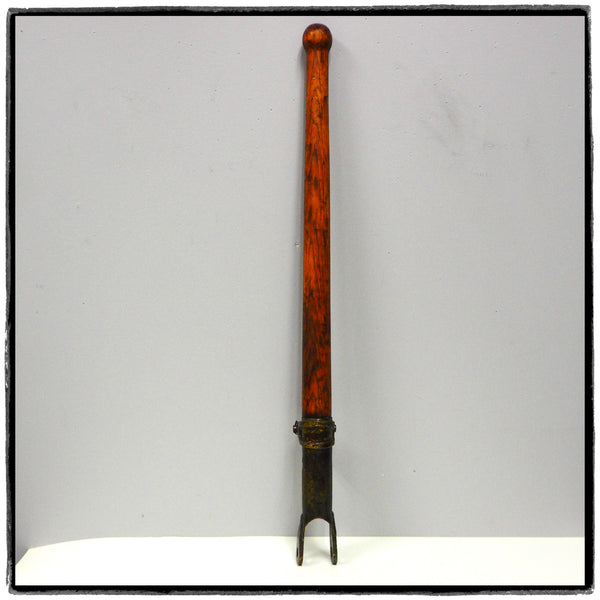 Curtiss Jenny Canuck Original 1918 WWI Wooden Airplane Control Stick