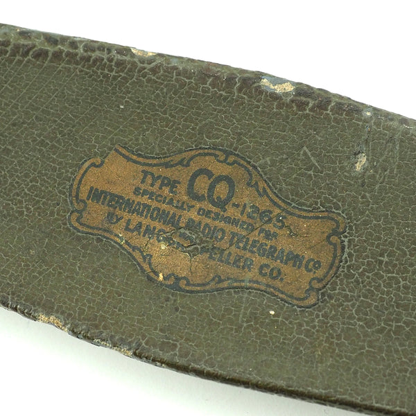 1918 Curtiss NC-4 Flying Boat Transatlantic Flight International Radio Telegraph Co X Lang Airplane Propeller