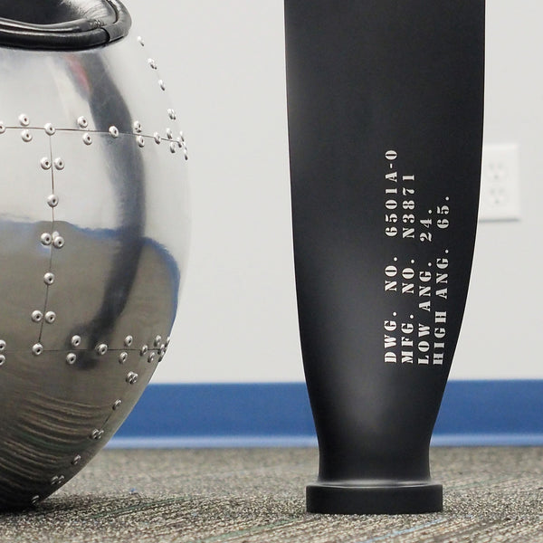 F4U Corsair Hamilton Standard Mini Warbird WWII Authentic Airplane Propeller Blade Sculpture