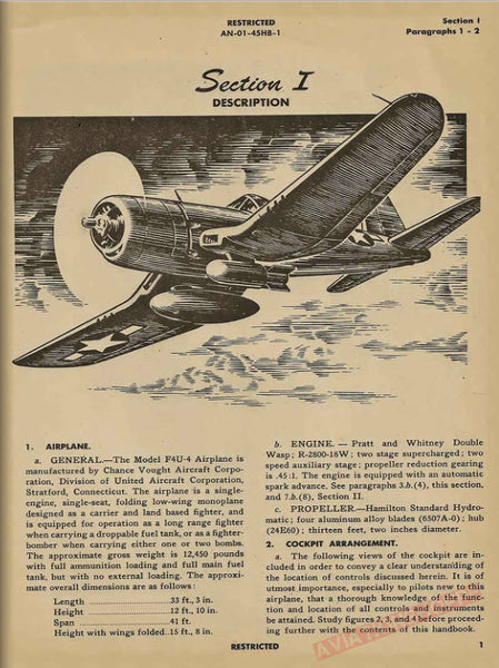 1940's Hamilton Standard 6507A-0 F4U-4 Corsair Grumman TBM Avenger F6F Hellcat Republic P-47 Thunderbolt Airplane Propeller Blade