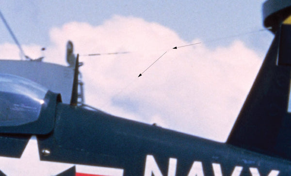 F4U Corsair Camfield Propeller WWII Korean War US Navy Antenna Mast