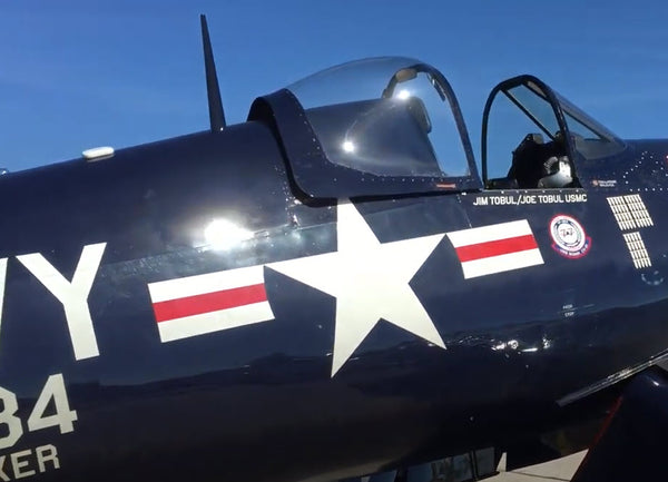 F4U Corsair Camfield Propeller WWII Korean War US Navy Antenna Mast