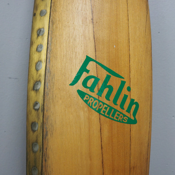 Original Ole Fahlin 1930's Culver Cadet Antique Wooden Wood Airplane Propeller