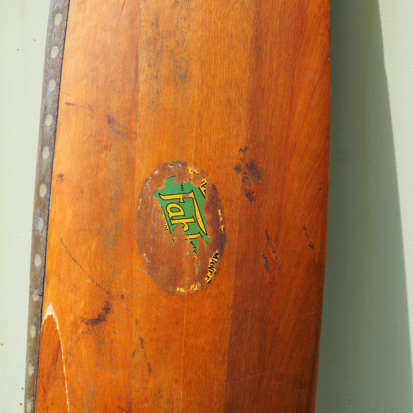 Ole Fahlin 1930's Waco Antique Wooden Wood Airplane Propeller