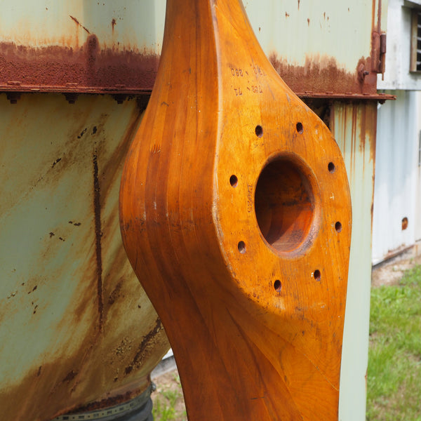 Ole Fahlin 1930's Waco Antique Wooden Wood Airplane Propeller