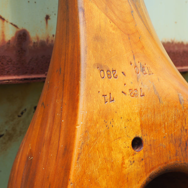 Ole Fahlin 1930's Waco Antique Wooden Wood Airplane Propeller