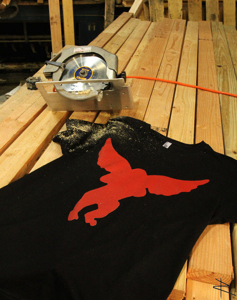 Flying Monkey Black Colorway American Apparel Aviator T-Shirt