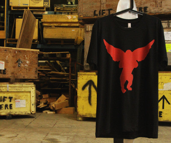 Flying Monkey Black Colorway American Apparel Aviator T-Shirt