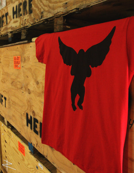 Flying Monkey Red Colorway American Apparel Aviator T-Shirt