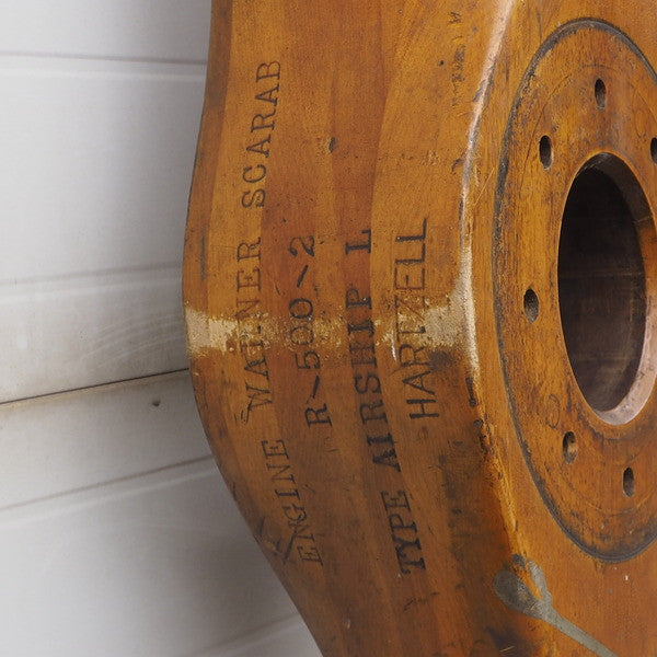 Hartzell Class L Blimp Airship WWII US Navy Goodyear Wooden Airplane Propeller