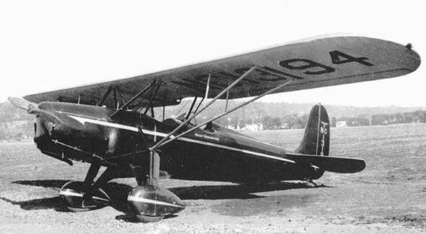 1930's Gardner Half Wooden Airplane Propeller with Base Fairchild 22-C7A Design 1501 ATC 428