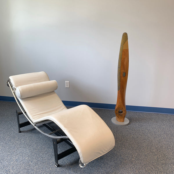 1930's Gardner Half Wooden Airplane Propeller with Base Fairchild 22-C7A Design 1501 ATC 428