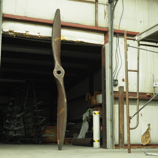 10FT+ Hamilton Aero Banana Milwaukee Wisconsin 1920's Wooden Airplane Propeller