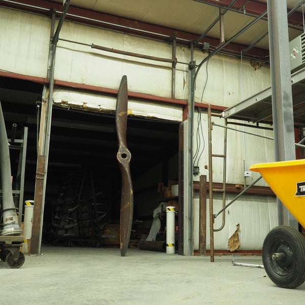 10FT+ Hamilton Aero Banana Milwaukee Wisconsin 1920's Wooden Airplane Propeller