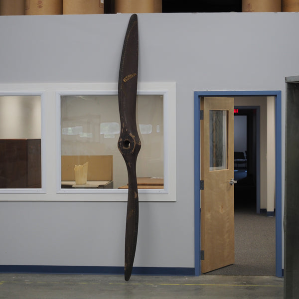 10FT+ Hamilton Aero Banana Milwaukee Wisconsin 1920's Wooden Airplane Propeller