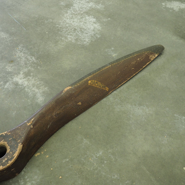 10FT+ Hamilton Aero Banana Milwaukee Wisconsin 1920's Wooden Airplane Propeller
