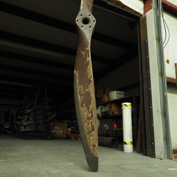 10FT+ Hamilton Aero Banana Milwaukee Wisconsin 1920's Wooden Airplane Propeller
