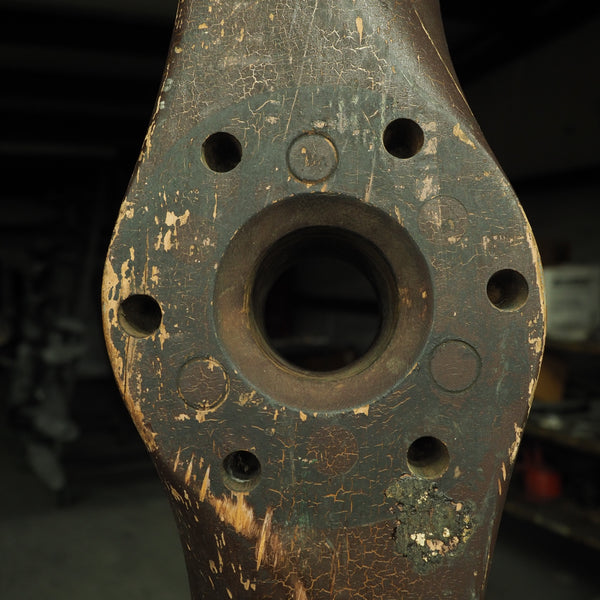 10FT+ Hamilton Aero Banana Milwaukee Wisconsin 1920's Wooden Airplane Propeller