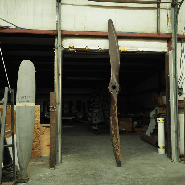 10FT+ Hamilton Aero Banana Milwaukee Wisconsin 1920's Wooden Airplane Propeller