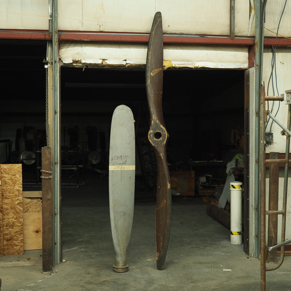 10FT+ Hamilton Aero Banana Milwaukee Wisconsin 1920's Wooden Airplane Propeller