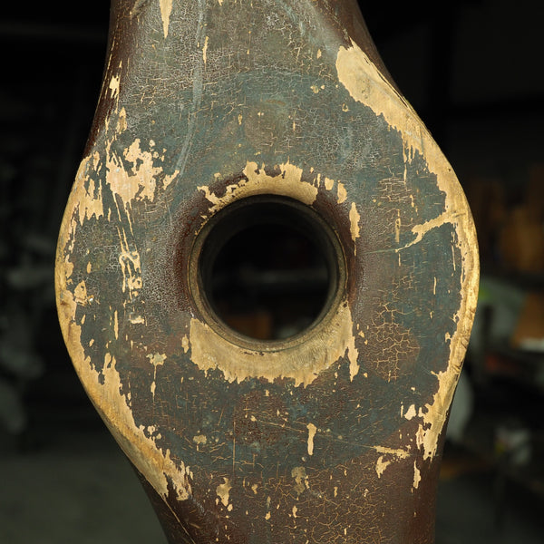 10FT+ Hamilton Aero Banana Milwaukee Wisconsin 1920's Wooden Airplane Propeller