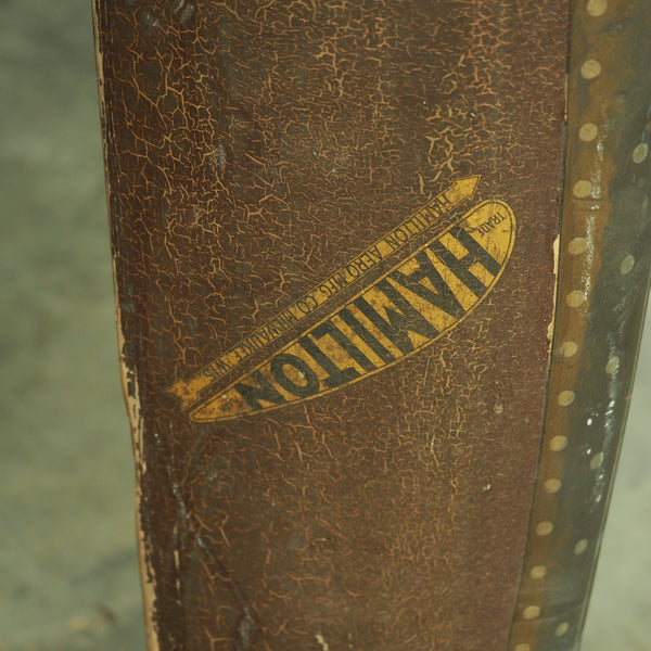 10FT+ Hamilton Aero Banana Milwaukee Wisconsin 1920's Wooden Airplane Propeller