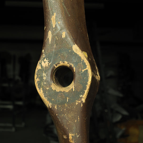 10FT+ Hamilton Aero Banana Milwaukee Wisconsin 1920's Wooden Airplane Propeller