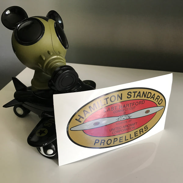 Hamilton Standard East Hartford 1932-1952 WWII Airplane Propeller Replacement Decal Sticker