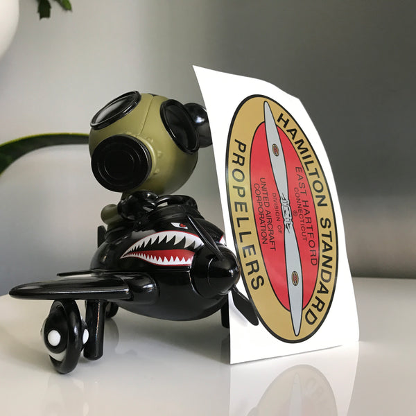 Hamilton Standard East Hartford 1932-1952 WWII Airplane Propeller Replacement Decal Sticker