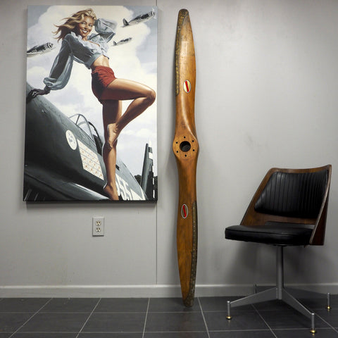 Hartzell 1940's Taylorcraft B Antique Wooden Wood Airplane Propeller