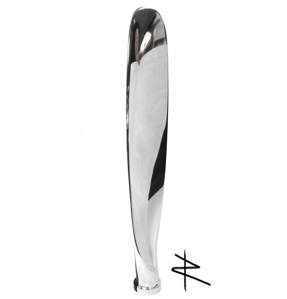 The Propsicle Mirror Polished Chrome Airplane Propeller Blade ( Hartzell )