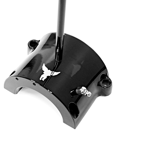 High in the Sky Continental Motors 0-200 C90 Airplane Engine Polished Chrome Piston Pinup Clock