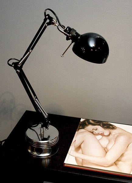 J-Cobs Radial Airplane Engine WWII Flying Monkey Aviator Piston Desk Lamp (Black Edition)