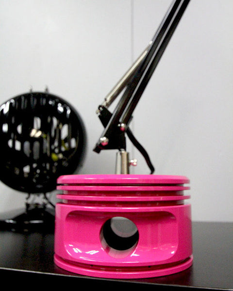 J-Cobs Radial Airplane Engine WWII Rock the Sky Aviator Piston Desk Lamp (Pilot Princess Pink Edition)