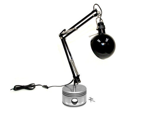 J-Cobs Radial Airplane Engine WWII Flying Monkey Aviator Piston Desk Lamp (Metallic Edition)