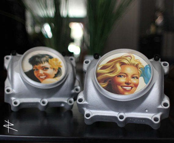 Photo Frame 172 Hub off a Cessna Skyhawk Airplane Propeller