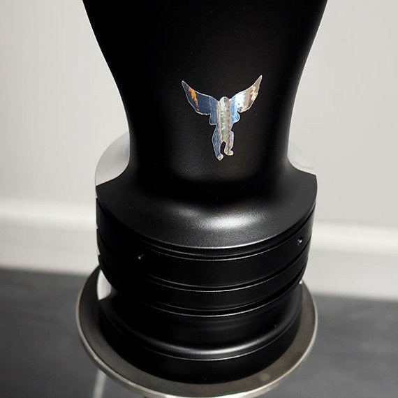 The Propsicle Modern Aviation Art CESSNA 402 Mirror Polished Chrome Airplane Propeller Blade Sculpture ( McCauley )