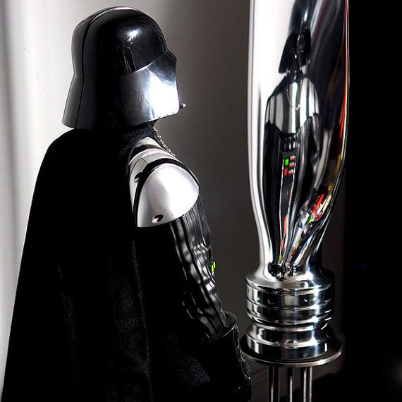 The Propsicle Modern Aviation Art CESSNA 402 Mirror Polished Chrome Airplane Propeller Blade Sculpture ( McCauley )