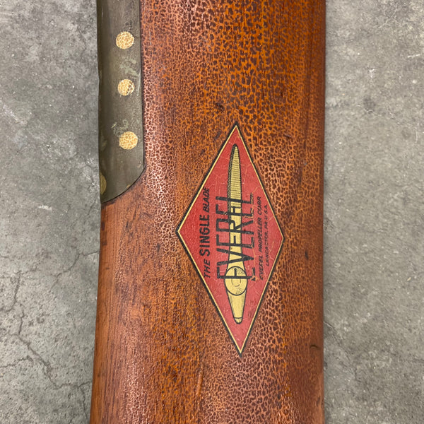 1930's Everel Single Blade Airplane Propeller Design 138A2 Patent 2071513 Taylor J2 Cub