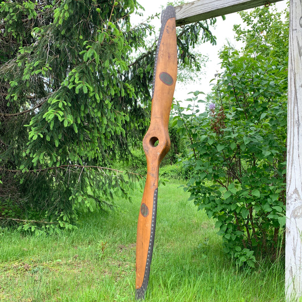 1930's Fahlin NO HOLES Aeronca KC Scout Continental A-40 Engine Wooden Airplane Propeller